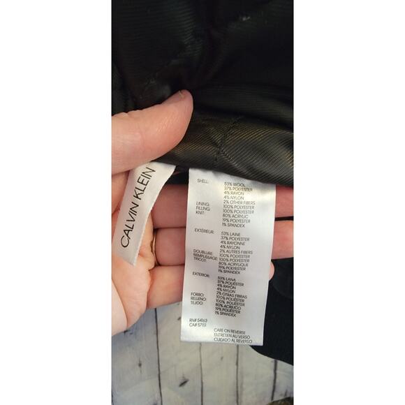 Men's Calvin Klein Charcoal Gray Jacket Medium - Picture 5 of 6